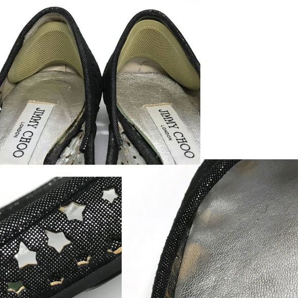 ❌❌SOLD❌❌ JIMMY CHOO STAR Sparkle Flats 40 9.5 - Picture 8 of 8